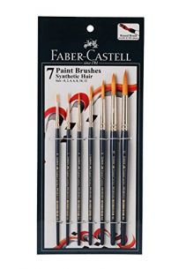 Round Paint brush set of 7